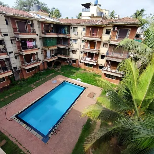 Viesnīca Ronne's 2BHK Lagoon Apartment -Calangute Calangute