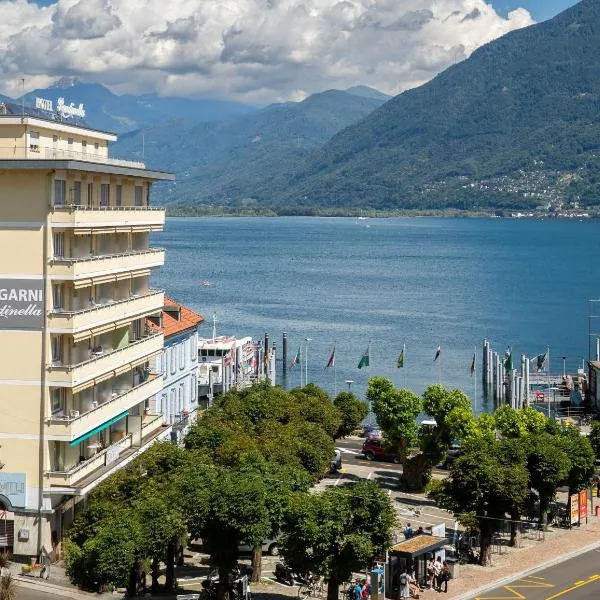 Hotel Rondinella Locarno, hótel í Locarno