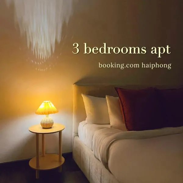 New - Darcy Apartment - 18thFloor 3 Bedrooms in Haiphong Center, hotel em Hai Phong