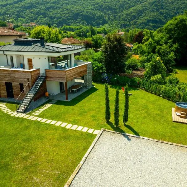 La villa del lago in terrazzo, hotel Colicóban