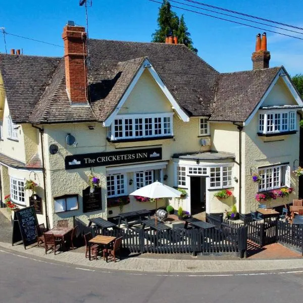 The Cricketers Inn, hotel di Sutton Scotney