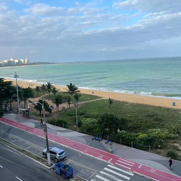 Flat frente ao mar, hotell i Vila Velha