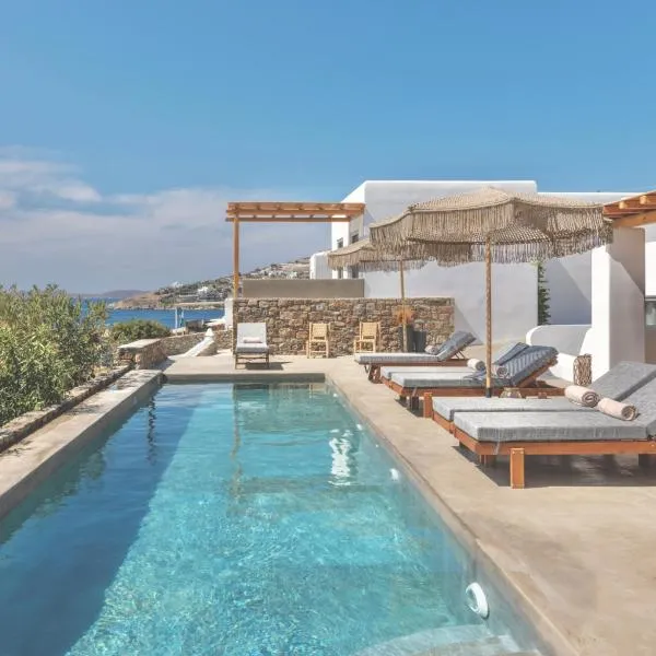 Viesnīca Trinity Mykonos - Beachfront Villa pilsētā Platis Jalosa