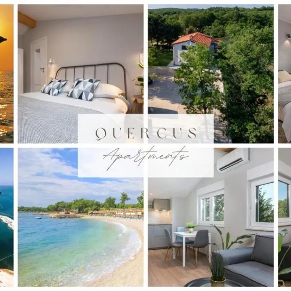 Quercus Apartments - Peace & Nature by the Bike Trail, hótel í Novigrad Istria