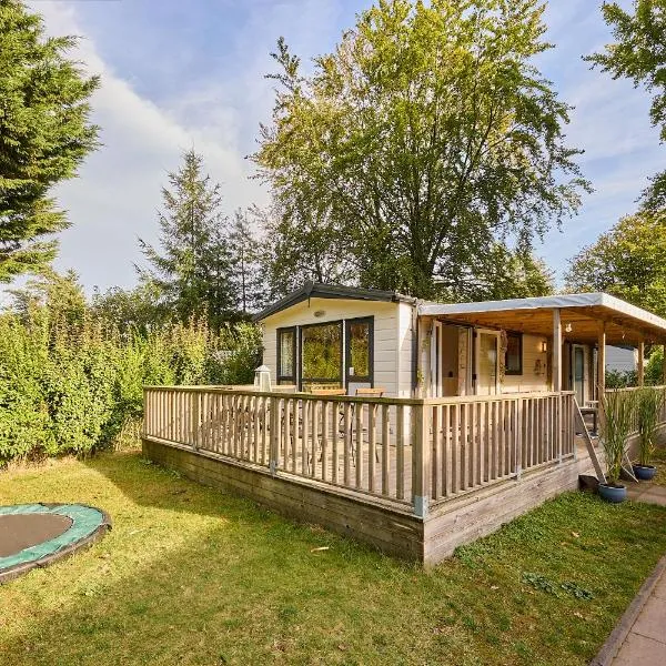 Chalet huisje Bella op de Veluwe max 2 volwassene, hotel a Beekbergen