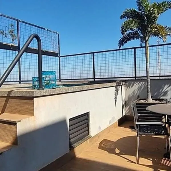 Cobertura com Piscina Exclusiva, hôtel à Dourados