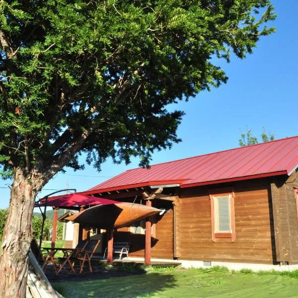 Eco-friendly Log Cottage - be with nature, hotel a Furano