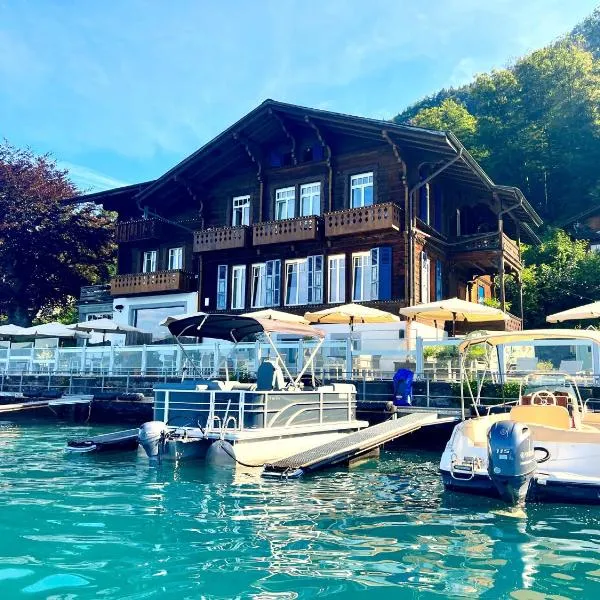 Boutique Hotel Niesenblick - direkt am Thunersee gelegen mit SELF CHECK IN & digitaler Rezeption, хотел в Wimmis