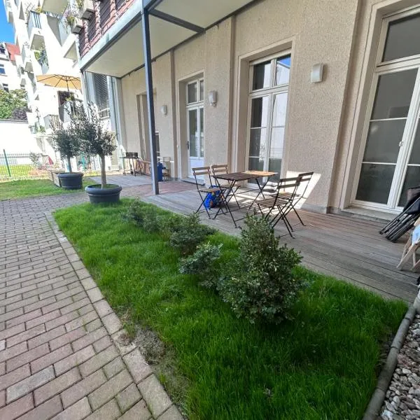 Modernes Apartment im Süden Leipzigs, viešbutis Leipcige