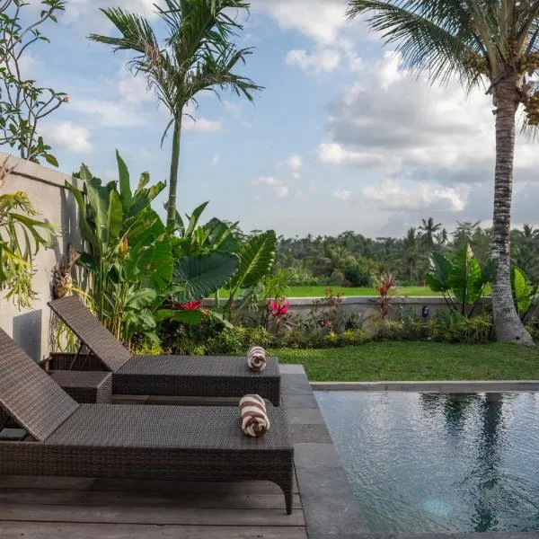 Kaki Uma Villa, hotell i Ubud