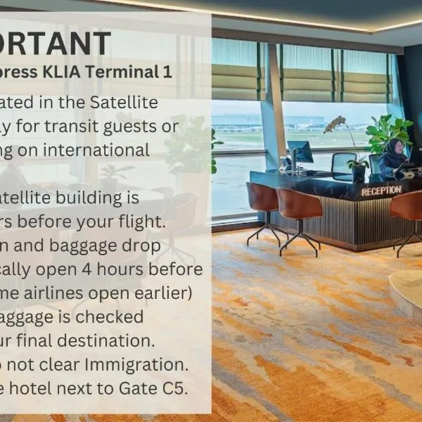 Sama-Sama Express KLIA Terminal 1 - Airside Transit Hotel, hotel en Sepang