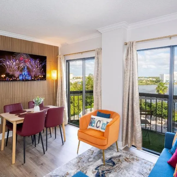 Lakeview 2 suites 6 min Universal Studios, hotell i Orlando