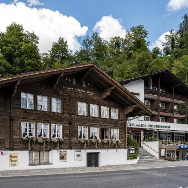 Hotel Weisses Kreuz, hotel en Lungern