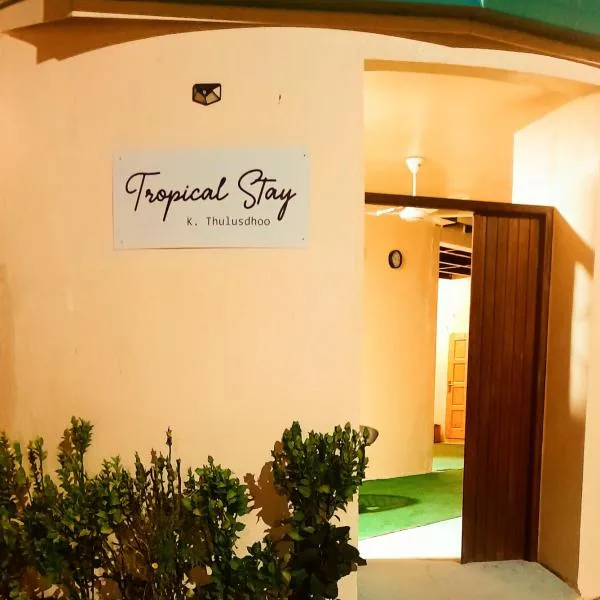 Tropical stay Thulusdhoo, hotel v destinácii Thulusdhoo