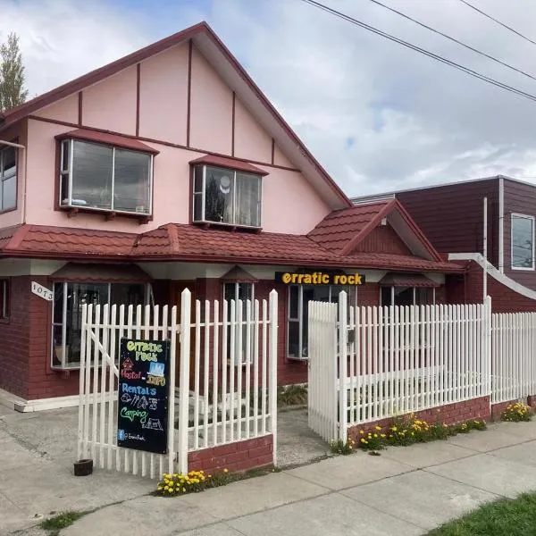 erratic rock, hotel en Puerto Natales