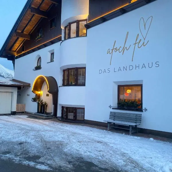 Quality Hosts Arlberg - AFOCH FEI - das Landhaus, hotel en Sankt Anton am Arlberg