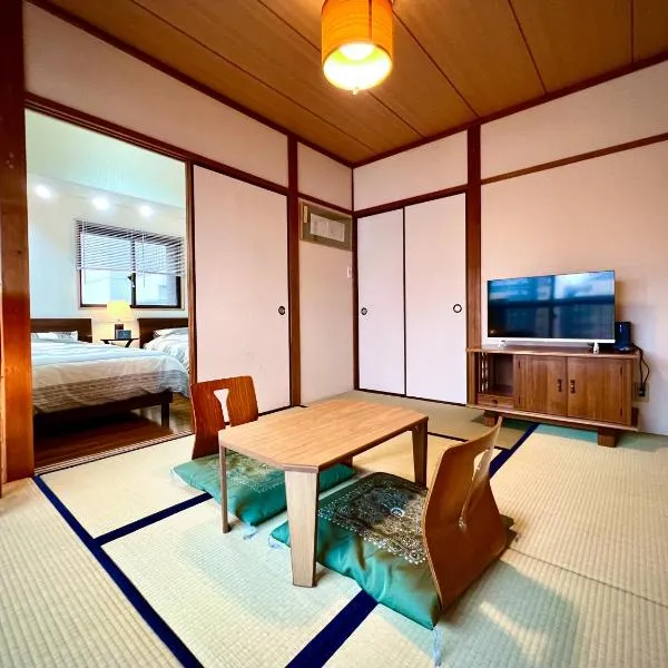 TABINE 1min walk to Station Prime Location, hotel em Kumamoto