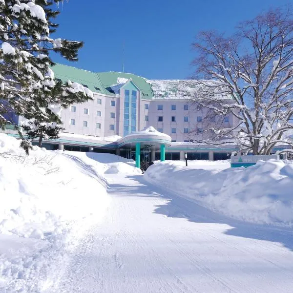 Biei Shirogane Onsen Hotel Park Hills, hotel v mestu Biei