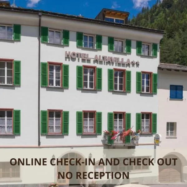 Altavilla, Self Check-In, hotel i Poschiavo