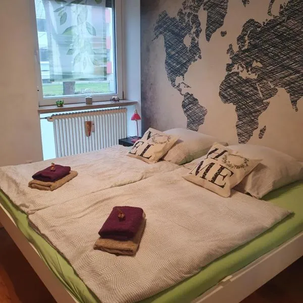 Ferienwohnung Apartment modern, bis 4 Personen, Altstadt fußläufig, hotel em Landshut