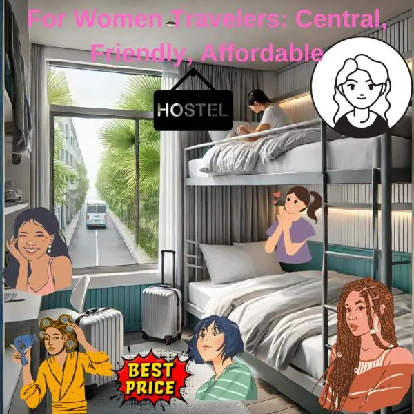 마이애미에 위치한 호텔 104 Miami Shared Rooms for Women Central Comfortable, Affordable