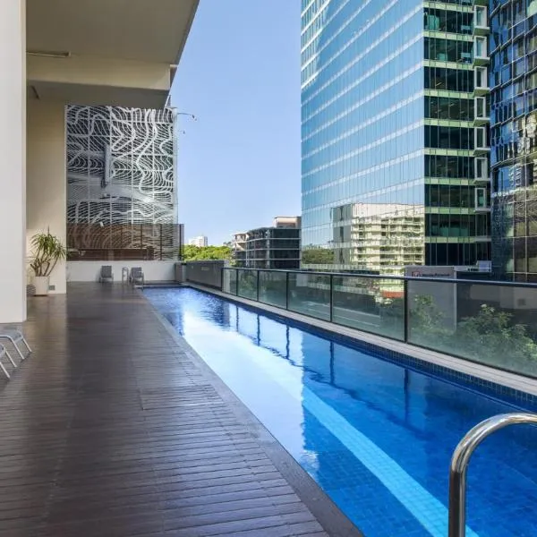 Lux 39th floor 3br 2bath, River view, Pool, Gym, Wifi, hotel en Brisbane