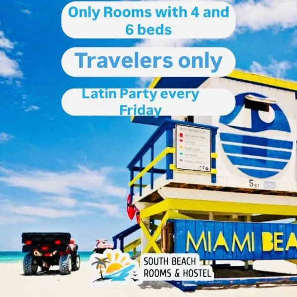 사우스 마이애미에 위치한 호텔 South Beach Rooms and Hostel