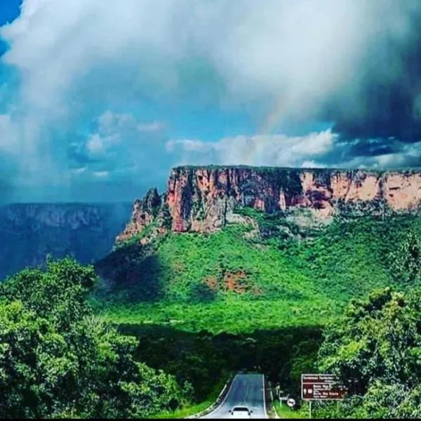 Villa Monnaie suites, viešbutis Chapada dos Guimarães