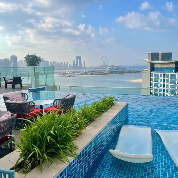 Viesnīca Great one bedroom apartment with infinity pool Dubai