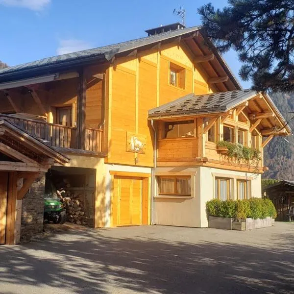 Chambres d’Hôtes les Hermines, hotel v destinácii Flumet