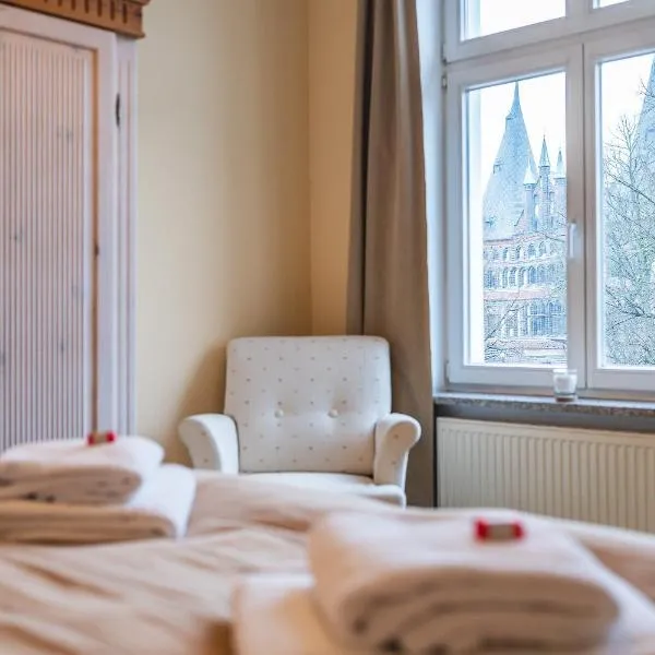 Apartment mit Wasserblick, hotel en Lübeck