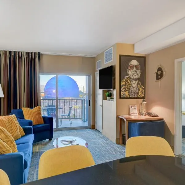 SPHERE IN HD! - 1BR Private Retro Condo With PREMIUM Views, hotell Las Vegases