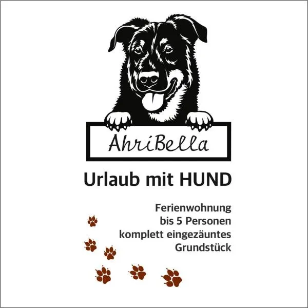 Ralswiek में, होटल URLAUB mit HUND -Ferienwohnung "AhriBella"-