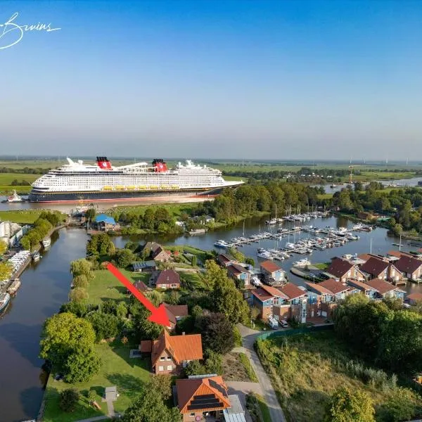 Hafenfewo Weener - Urlaub direkt am Wasser – hotel w mieście Weener