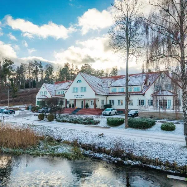 Amax Boutique Hotel, hotel Mrągowóban