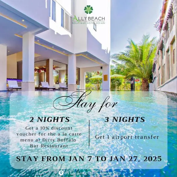 Ally Beach Boutique Hotel Hoian: Hoi An  bir otel