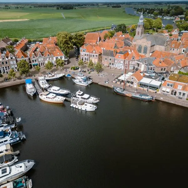 Overnachten bij Vergeet me Niet in Blokzijl, отель в Гитхорне