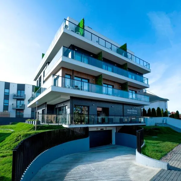 Aparthotel Green Concrete - ekologiczne apartamenty premium ze strefą Wellness, hótel í Świnoujście