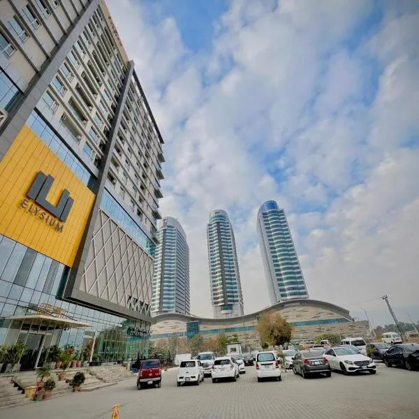 Elysium Executive Serviced Apartments Face to Centaurus Mall、イスラマバードのホテル