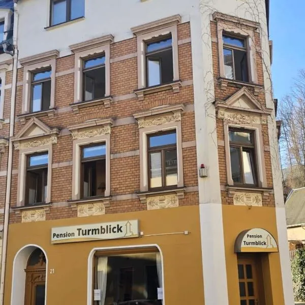 Pension Hotel Turmblick, hotell i Auerbach