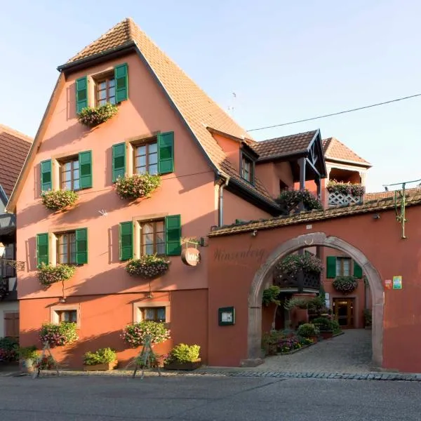 Hôtel Winzenberg – hotel w mieście Bernardvillé