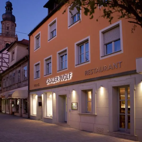 Altstadthotel Grauer Wolf, hotell i Erlangen