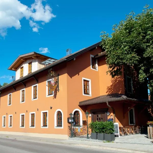 Landgasthof zum Erdinger Weissbräu, hotel en Rosenheim