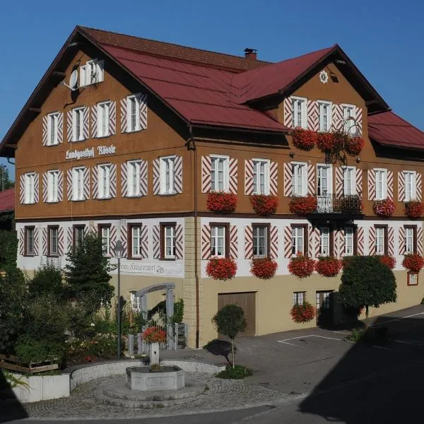 Landgasthof Rössle - Beim Kräuterwirt, hotel i Oberstaufen