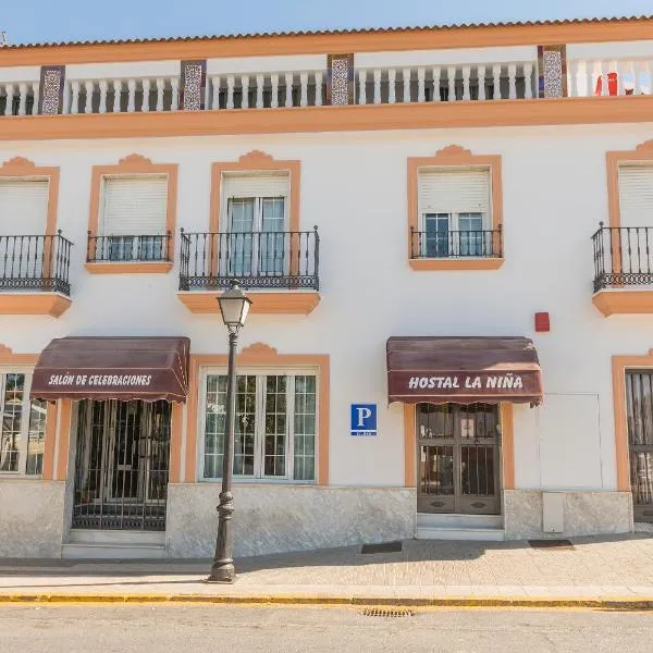 Hostal Restaurante La Niña, hótel í Punta Umbría