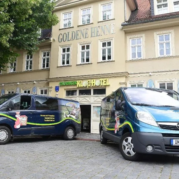 Viesnīca Hotel garni Goldene Henne pilsētā Arnštate