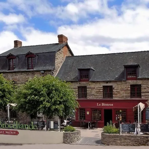 Logis Hotel, restaurant et spa Le Relais De Broceliande, hotel v destinaci Paimpont