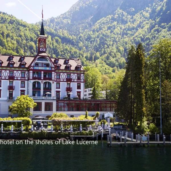 Hotel Vitznauerhof - Lifestyle Hideaway at Lake Lucerne, hotel din Zug