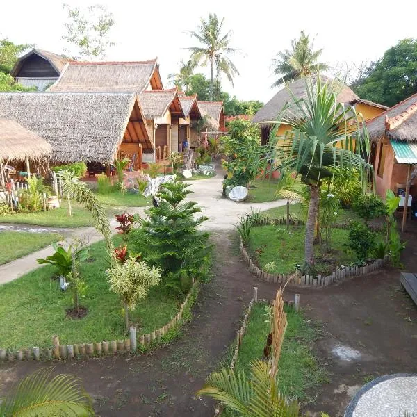 Kampung Meno Bungalows, hotelli kohteessa Gili Meno