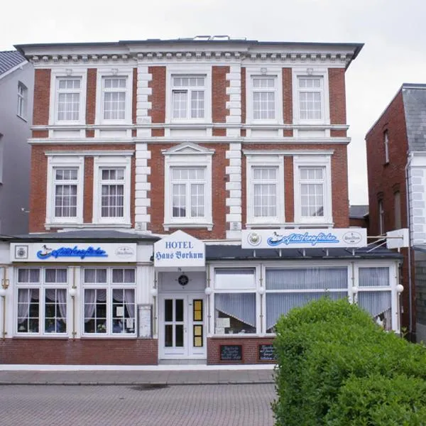 Hotel Haus Borkum: Borkum şehrinde bir otel